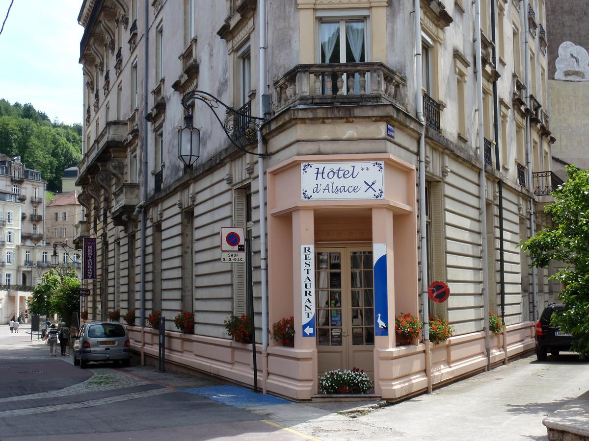 Hotel Restaurant D'Alsace Plombieres-les-Bains Exterior photo